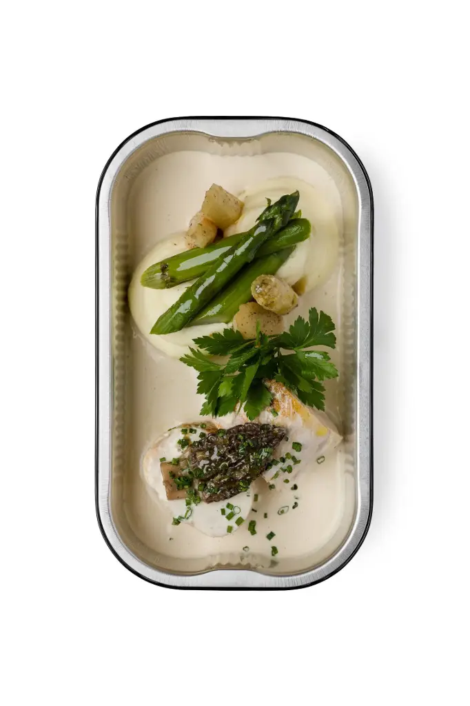 Poularde asperges