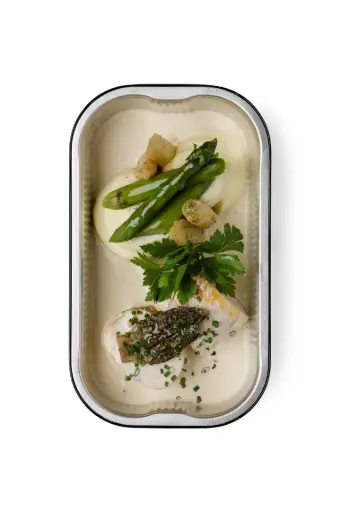 Poularde asperges