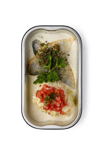 Filet de dorade, beurre citronnée